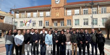 Policías locales de Cabanillas del Campo y Torrejón del Rey participan en una jornada conjunta de formación con la Policía Nacional