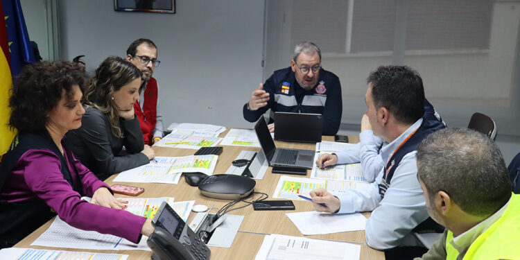 Primera reunión del Grupo de Trabajo por el seguimiento de la borrasca Leonardo