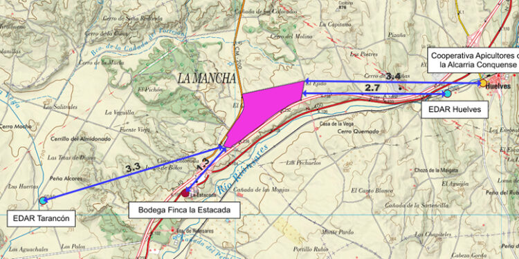 Pueblos Vivos denuncia la tramitación una macroplanta de biometano en Huelves, a sólo 300 metros del río Riánsares