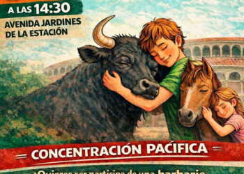 Quintanar sale a la calle contra la tauromaquia