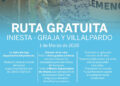 Ruta gratuita el 1 de marzo para visitar Iniesta y conocer los sabores tradicionales de Graja de Iniesta y Villalpardo