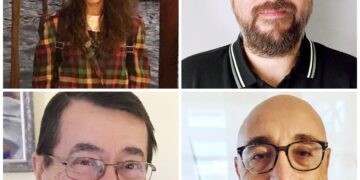 Santiago León García y Paco Bogliolo Melendo, Alba Díaz López y Sergio Alberruche Oter, ganadores del Certamen ‘Alcarria Literaria’ 2025