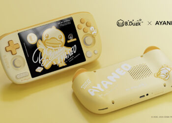 AYANEO lanza la consola retro Pocket AIR Mini × B.Duck, una edición limitada con guiño nostálgico