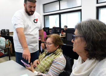 Abierto el plazo de inscripción para que los mayores de 60 años de Guadalajara se formen, de manera presencial y gratuita, en competencias digitales