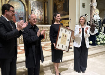 Abigail Tomey abre la Semana Santa de Guadalajara con un pregón que enlaza teatro, fe y reflexión