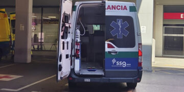 Una mujer de 61 años, evacuada en UVI al Hospital de Guadalajara tras ser atropellada por una carretilla en Azuqueca