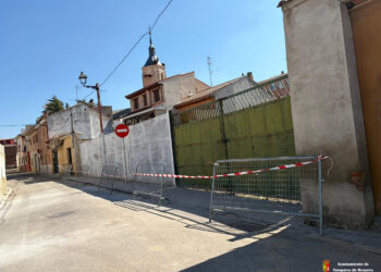 Avanzan las actuaciones del Plan de Mantenimiento de Aceras en Yunquera de Henares