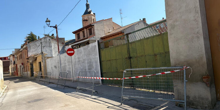 Avanzan las actuaciones del Plan de Mantenimiento de Aceras en Yunquera de Henares