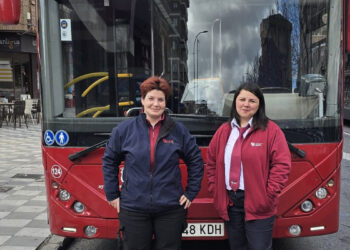 CCOO reconoce a las conductoras de autobuses de Cuenca con motivo del 8M
