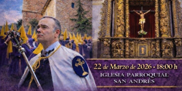 Campillo de Altobuey hace historia con el primer pregón de Semana Santa a cargo de Rodrigo Merchante