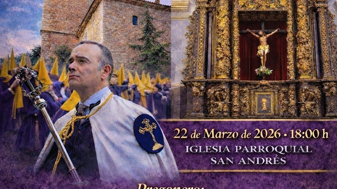 Campillo de Altobuey hace historia con el primer pregón de Semana Santa a cargo de Rodrigo Merchante