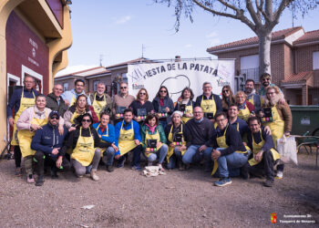 Cientos de vecinos y visitantes disfrutan de la XII Fiesta de la Patata en Yunquera de Henares