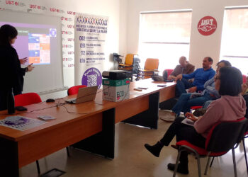 Cuenca suma un nuevo Punto Violeta en la en la sede de UGT de la capital