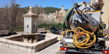 El Ayuntamiento de Cuenca deja en estado de revista las fuentes de la ciudad tras los trabajos efectuados de limpieza y desinfección