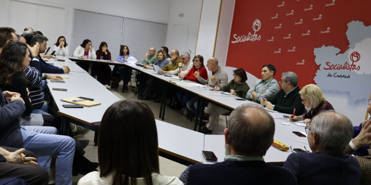 El PSOE de Cuenca destaca los datos de dependencia, los avances en sanidad y la apuesta por el empleo durante su Ejecutiva Provincial