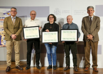 El observador del Embalse de la Tajera en Sotillo, galardonado por la AEMET por su labor clave en la prevención de riesgos