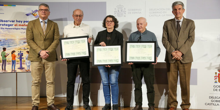 El observador del Embalse de la Tajera en Sotillo, galardonado por la AEMET por su labor clave en la prevención de riesgos