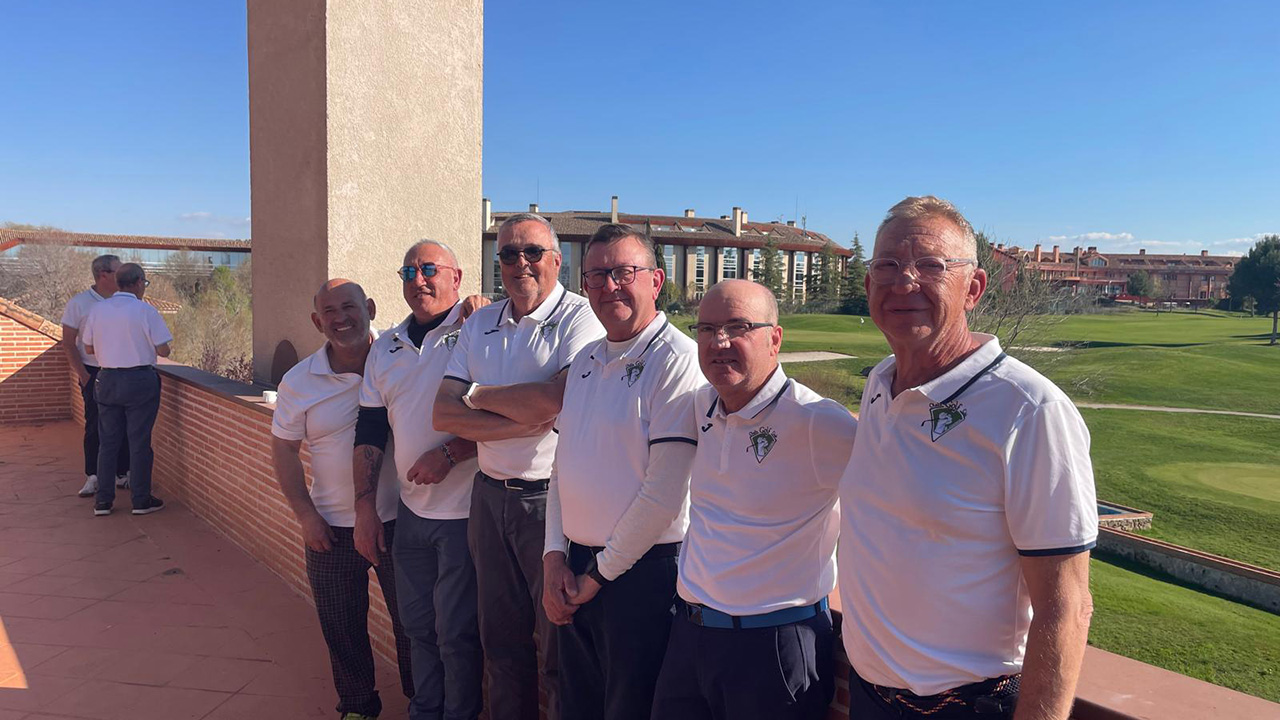 Incansable fin de semana para los jugadores de Olalla Golf 3 Equipo Olalla Golf Senior