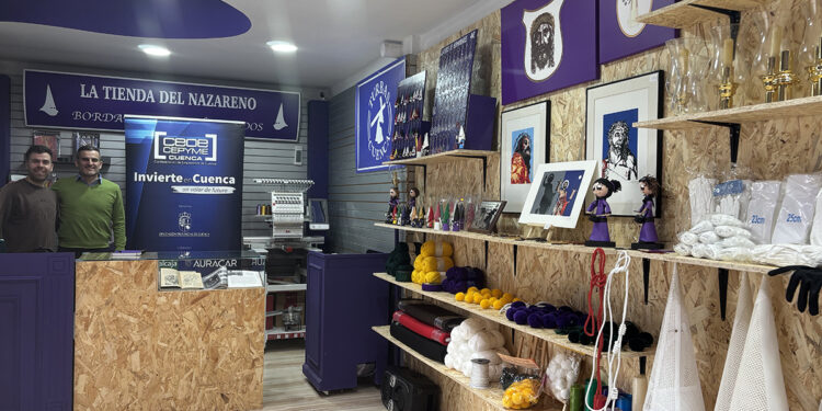 Invierte en Cuenca resalta la aparición de un comercio como Tienda del Nazareno, dedicado a la Semana Santa