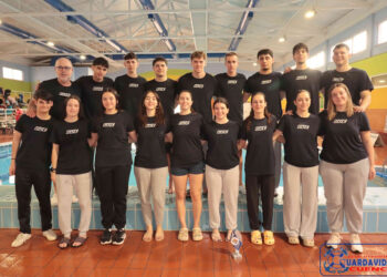 Isaac Yunta y Lucía Molina lideran el campeonato de salvamento de Cuenca con nuevos récords de España