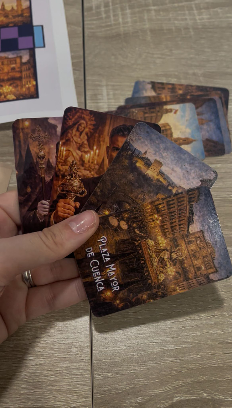 La Asociación Parkinson Cuenca y la Junta de Cofradías lanzan 'Misión Nazarena', un juego terapéutico para acercar la Semana Santa a los mayores