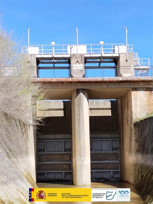 La Confederación Hidrográfica del Tajo procede al cierre del trasvase entre los embalses de Entrepeñas y Buendía 2 La Confederación Hidrográfica del Tajo procede al cierre del trasvase entre los embalses de Entrepeñas y Buendía