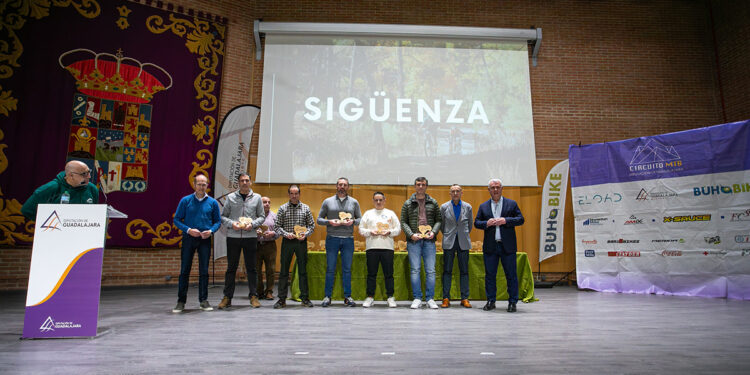 La Diputación de Guadalajara reconoce a los mejores ciclistas del XIII Circuito MTB 2025