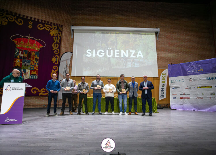 La Diputación de Guadalajara reconoce a los mejores ciclistas del XIII Circuito MTB 2025