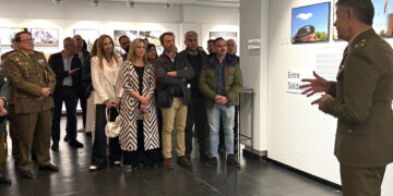 La Fundación Ibercaja de Guadalajara revela la cara más humana del Ejército