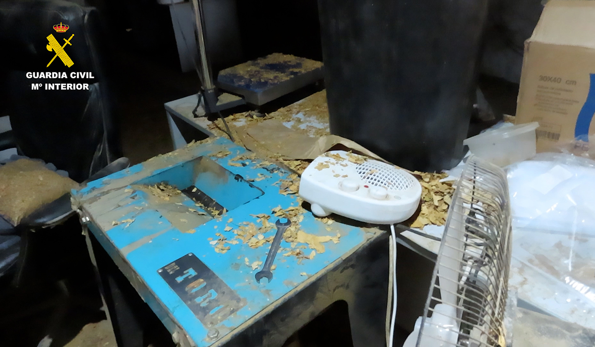 La Guardia Civil de Cuenca desarticula una red dedicada al contrabando de tabaco