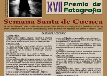 La Junta de Cofradías convoca la XVII edición de su Premio de Fotografía “Semana Santa de Cuenca”