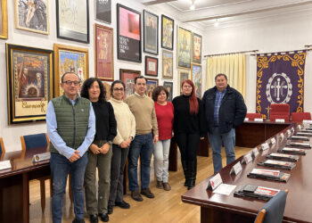 La Junta de Cofradías y la Asociación de la Prensa estrechan lazos para trabajar juntas por la Semana Santa de Cuenca