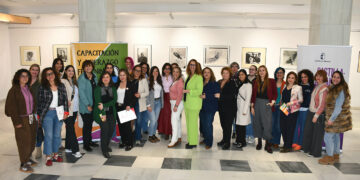 La Junta destaca que asociaciones de mujeres empresarias como AGEMA, en Guadalajara, impulsen la capacitación digital