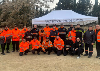 La Junta refuerza la formación de Protección Civil de Cuenca con un curso especializado en búsqueda de personas