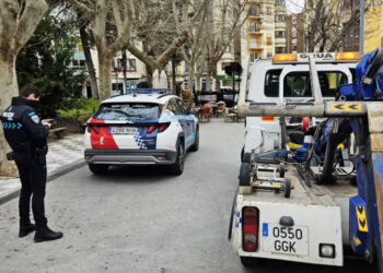 La Policía Local de Cuenca gestiona más de 700 avisos en febrero con el tráfico como principal protagonista