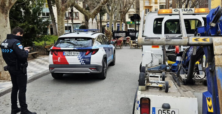 La Policía Local de Cuenca gestiona más de 700 avisos en febrero con el tráfico como principal protagonista