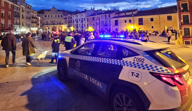 La Policía Local de Cuenca interviene una cantidad importante de drogas y levanta 10 actas a locales de ocio nocturno