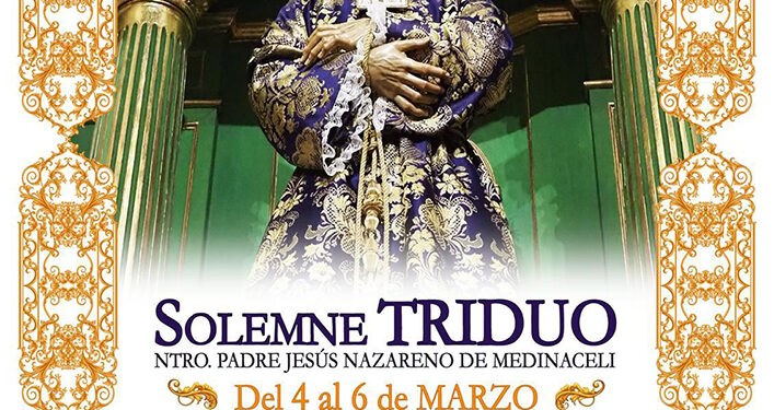 La R.I.E. de Ntro. Padre Jesús Nazareno (vulgo Medinaceli) celebra el solemne Besapiés a la talla este viernes, 6 de marzo