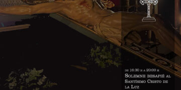 La V. H. del Stmo. Cristo de la Luz celebra este viernes 20 de marzo el Solemne besapié a su Titular