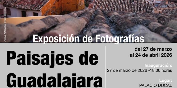 La exposición “Paisajes de Guadalajara” puede visitarse en Pastrana hasta el 24 de abril