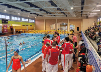 La piscina 'Luis Ocaña' de Cuenca acoge el Regional de Salvamento ante la masiva afluencia de promesas del Club Alcarreño y EDESSA