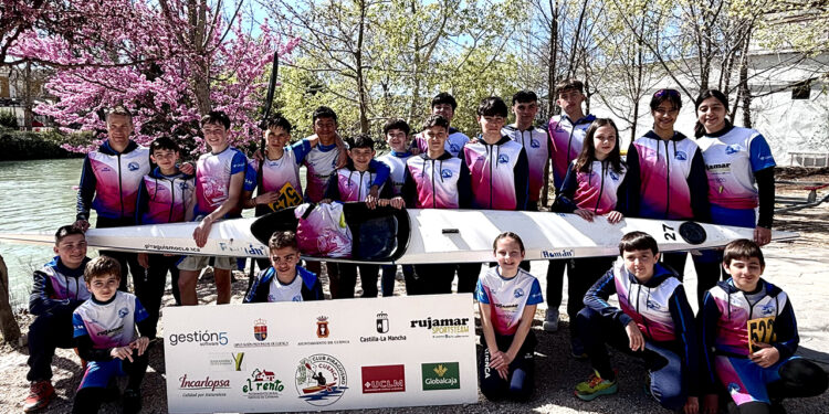 Las jóvenes promesas del Piragüismo Cuenca se proclaman subcampeones del Autonómico de Madrid