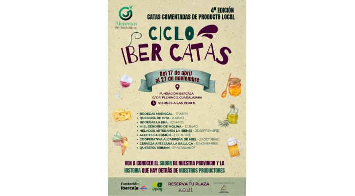 Los productos alcarreños vuelven a protagonizar las cuartas “Catas con origen” en la Fundación Ibercaja Guadalajara