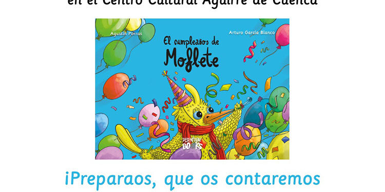 Moflete cumple años en Cuenca la Biblioteca Municipal acoge el viernes la presentación del nuevo libro de la entrañable serie infantil