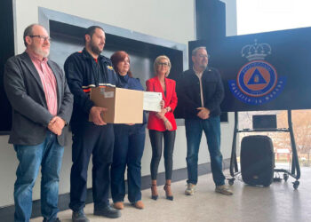 Protección Civil de Huete recibe el módulo de uniformidad básica