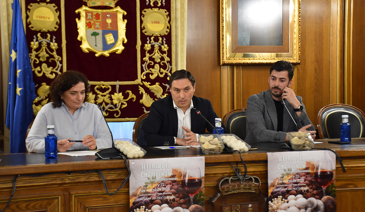 Quintanar del Rey afianza a Cuenca como líder nacional del champiñón con su II Feria y nuevos fondos para el CIES 2 Quintanar del Rey afianza a Cuenca como líder nacional del champiñón con su II Feria y nuevos fondos para el CIES