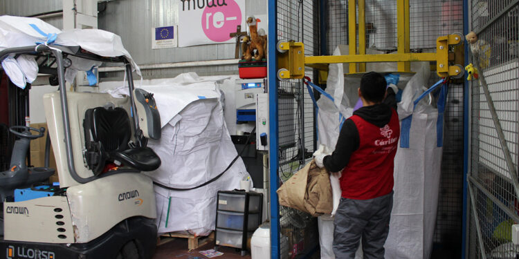 Reciclamoda SL refuerza en 2025 su impacto social y ambiental dentro de la cooperativa Moda re- gracias a su servicio en Guadalajara