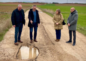 Solana reclama a la Diputación de Cuenca la reparación urgente de la vía que une Santa María del Campo Rus y Honrubia