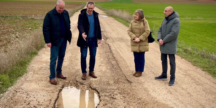 Solana reclama a la Diputación de Cuenca la reparación urgente de la vía que une Santa María del Campo Rus y Honrubia