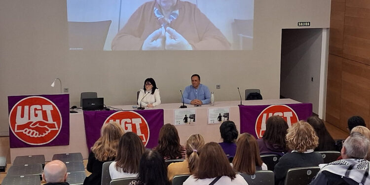 UGT defiende en Guadalajara forjar alianzas frente a aquellos que pretenden borrar de la memoria las conquistas sociales y feministas 1 UGT defiende en Guadalajara forjar alianzas frente a aquellos que pretenden borrar de la memoria las conquistas sociales y feministas